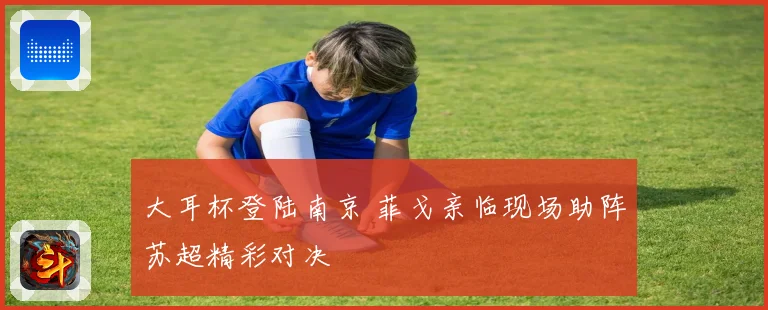 大耳杯登陆南京 菲戈亲临现场助阵苏超精彩对决